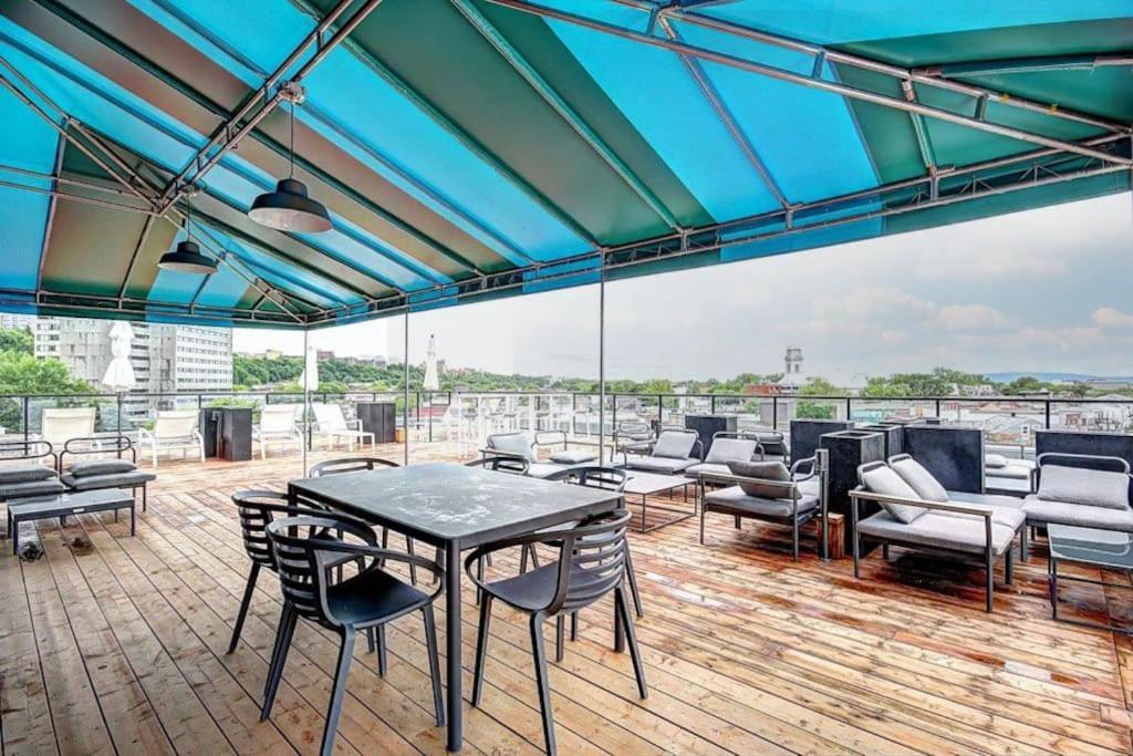 Charmant Loft - 20 Min A Pied Vieux-Quebec ! Exterior foto